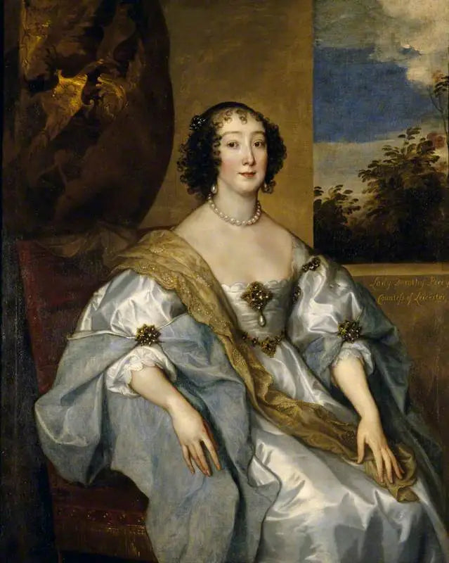 Lady Dorothy Percy, Gräfin von Leicester (1598-1659) - Antoine van Dyck