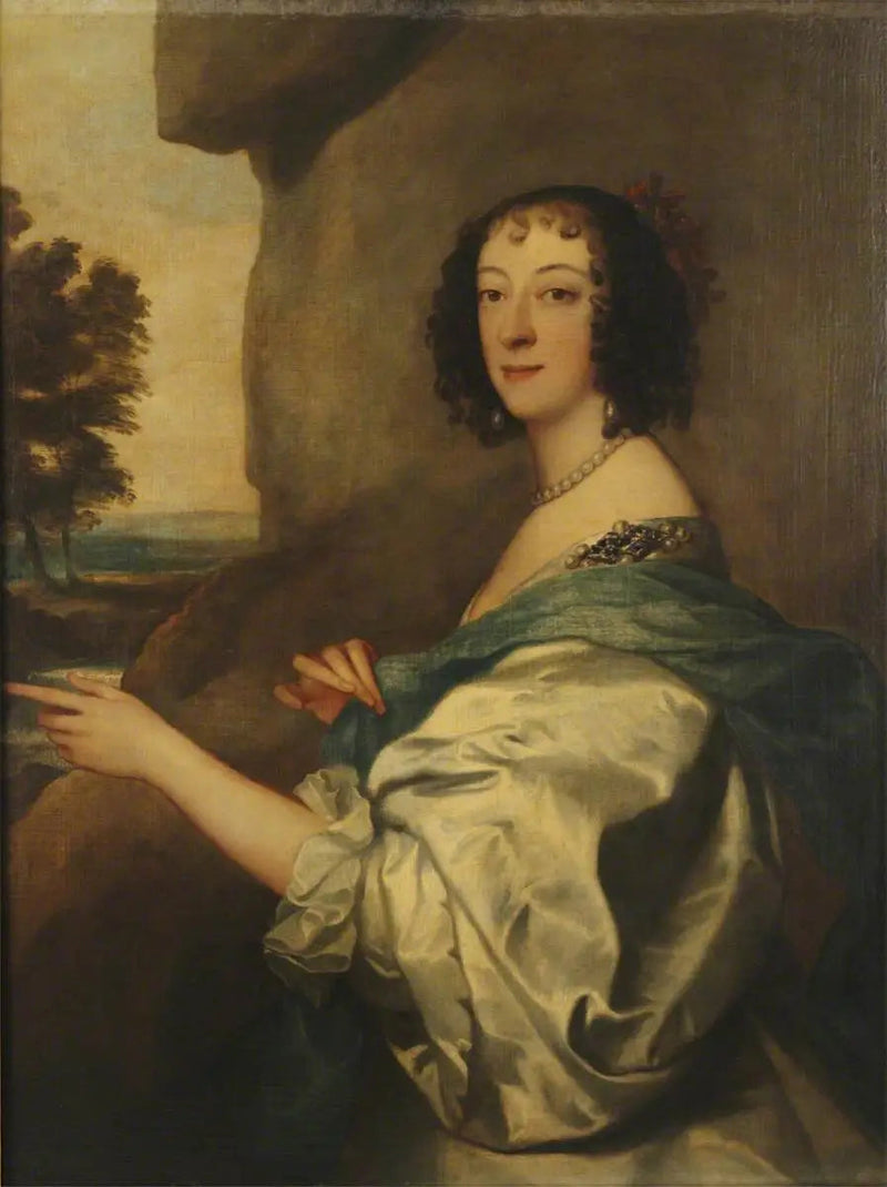 Lady Elizabeth Clifford, Gräfin von Burlington (1621 – 1698) - Antoine van Dyck