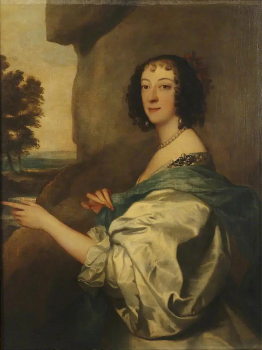 Lady Elizabeth Clifford, Gräfin von Burlington (1621 – 1698) - Antoine van Dyck