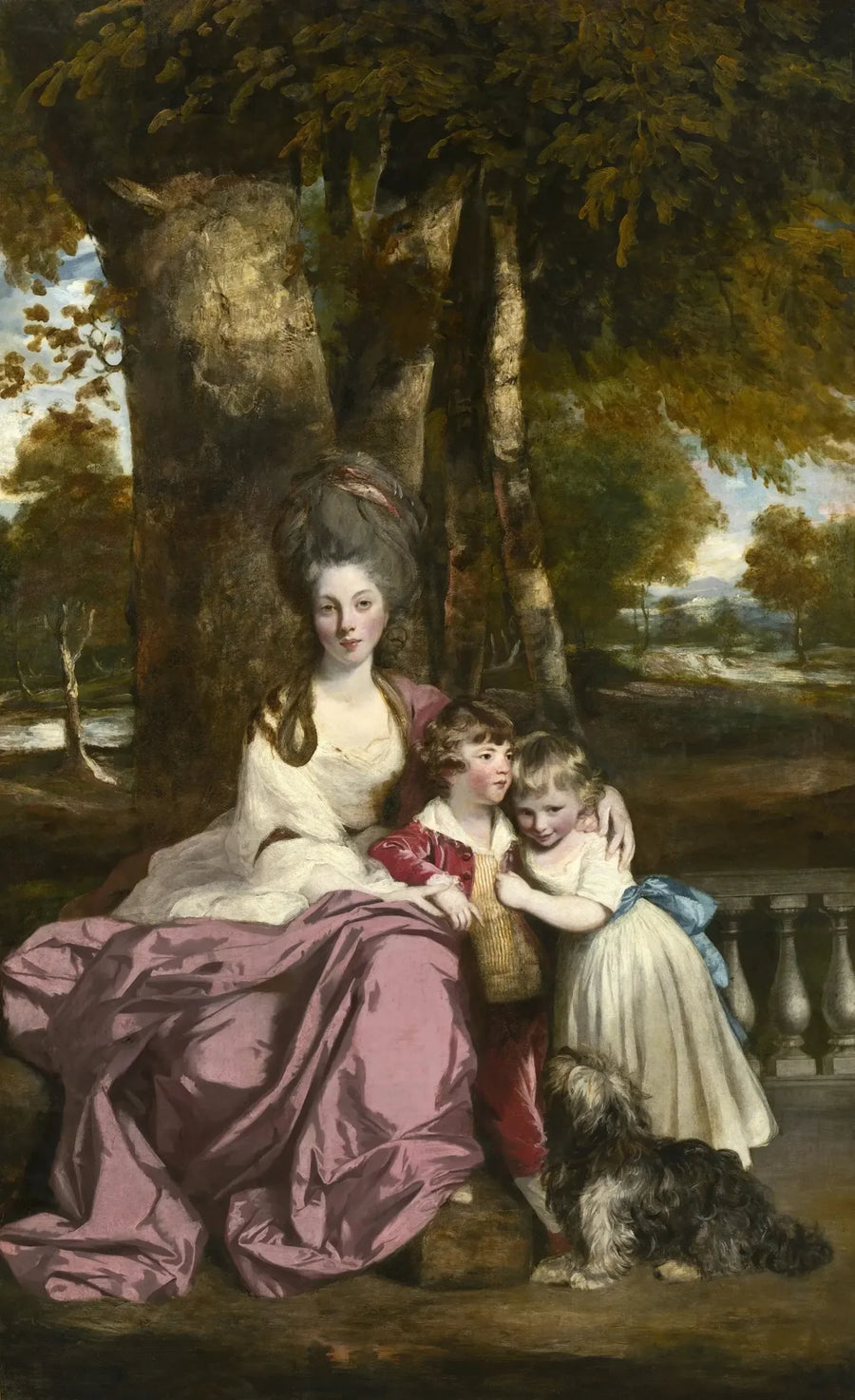 Lady Elizabeth Delmé und ihre Kinder - Joshua Reynolds