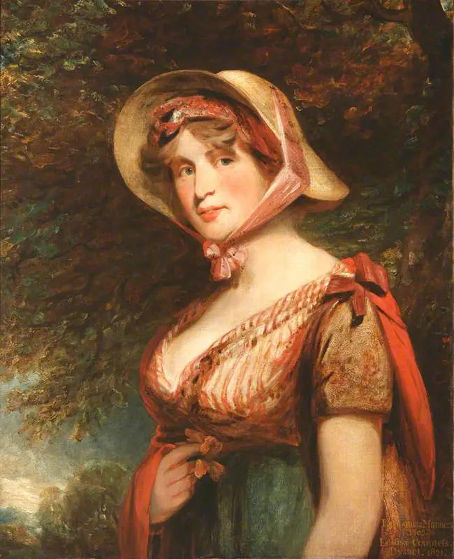 Lady Louisa Tollemache, Gräfin von Dysart (1745-1840) (nach John Hoppner) - John Constable