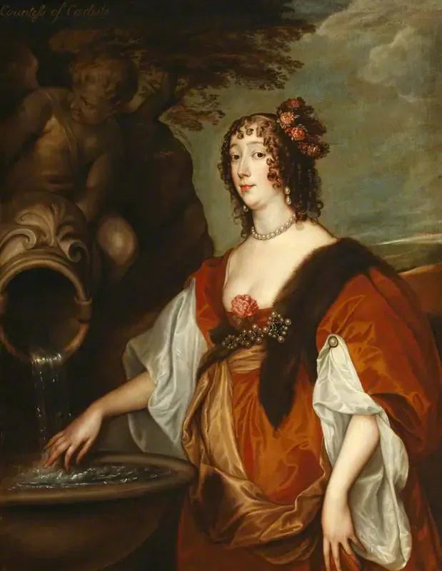 Lady Lucy Percy, Gräfin von Carlisle (1599 - 1660) - Antoine van Dyck