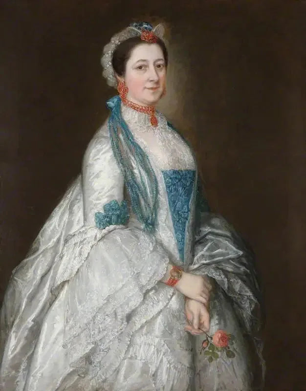 Lady Margaret Downing, Ehefrau von Sir Jacob Downing, 4. Baron