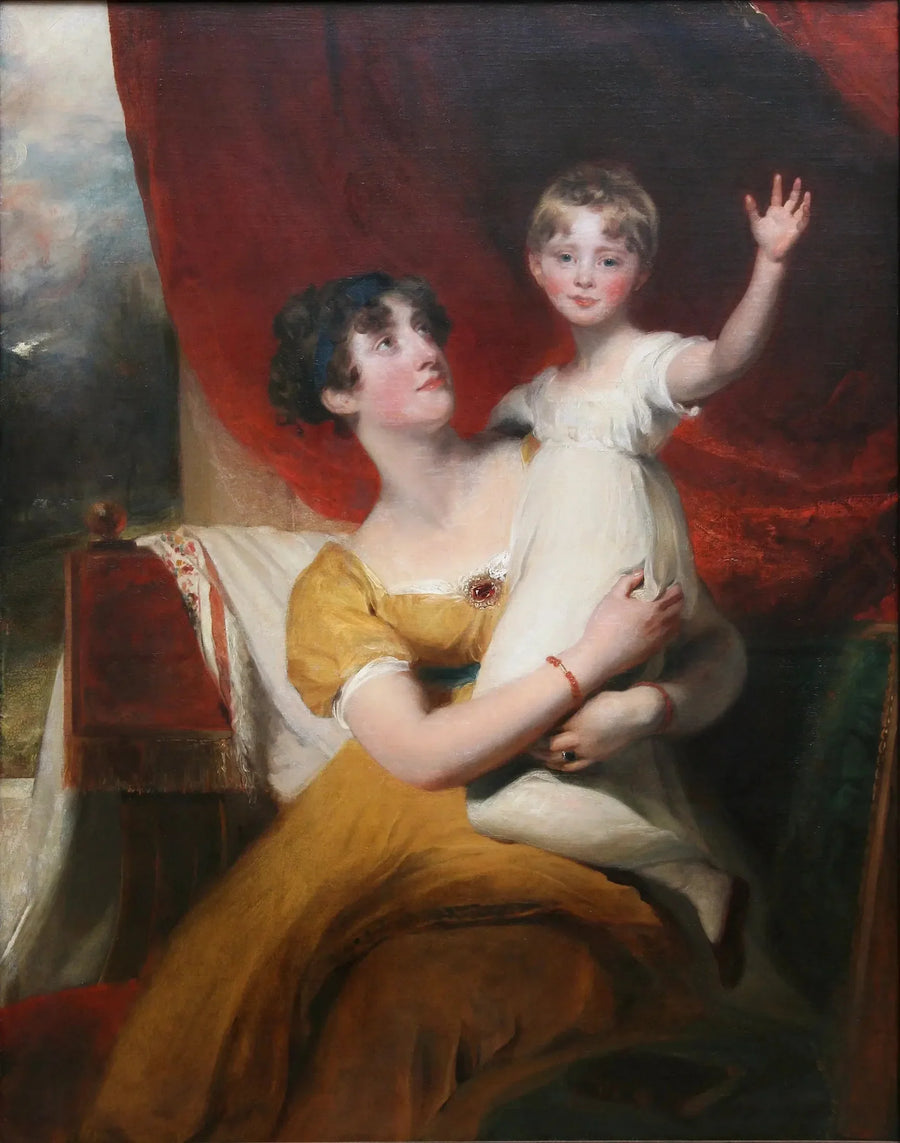 Lady Orde mit ihrer Tochter Anne - Thomas Lawrence