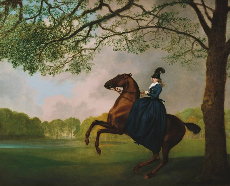 Laetitia, Lady Lade (verstorben 1825) - George Stubbs