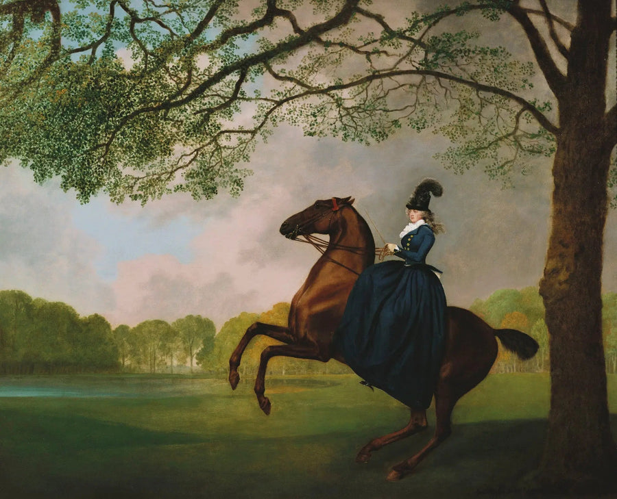 Laetitia, Lady Lade (verstorben 1825) - George Stubbs