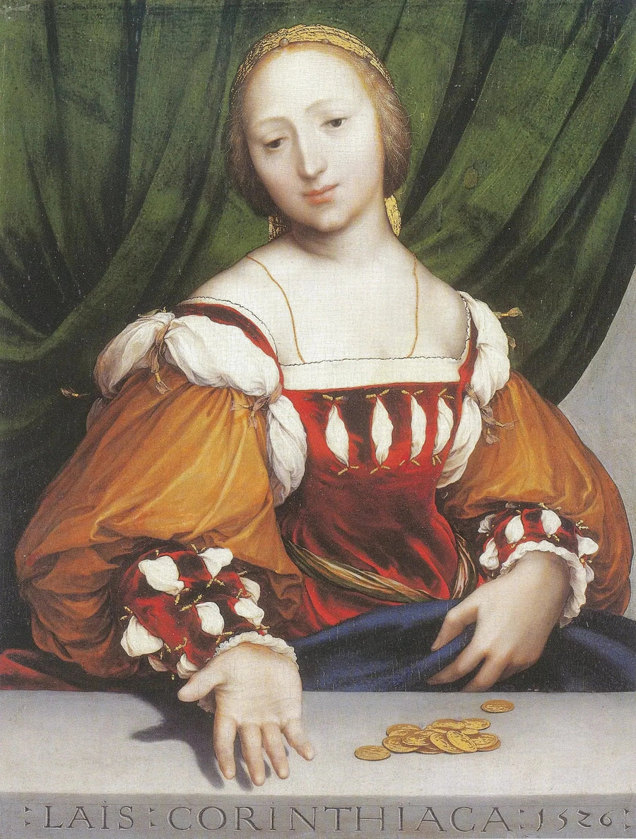 Laïs de Corinthe - Hans Holbein der Jüngere