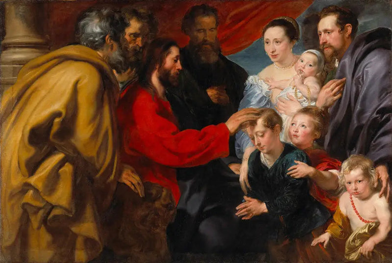 Lassen Sie die Kinder zu mir kommen - Antoine van Dyck