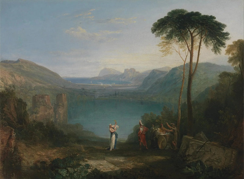 Avernussee: Aeneas und die Kumäische Sibylle - J. M. W. Turner