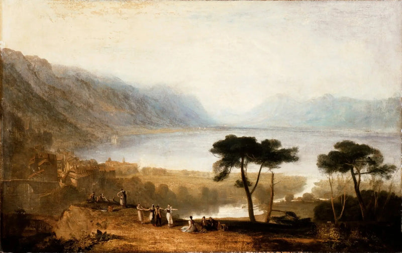 Genfersee von Montreux - J. M. W. Turner