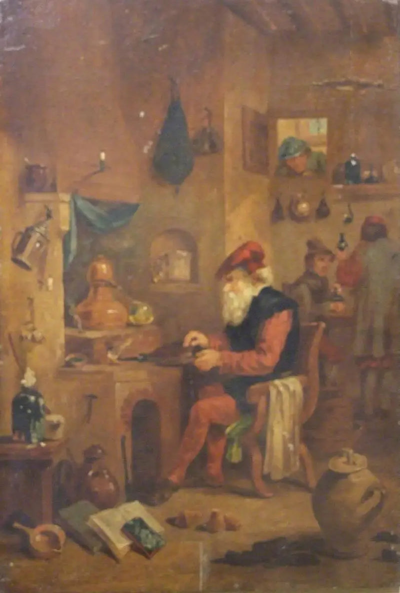 Der Alchemist - David Teniers der Jüngere
