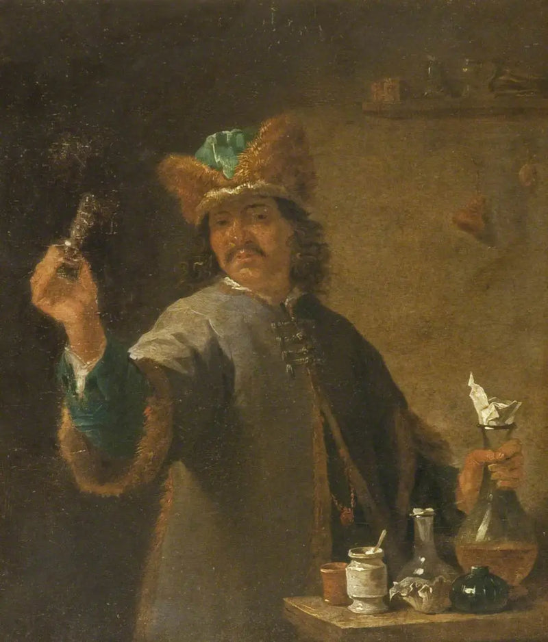 Der Alchemist - David Teniers der Jüngere