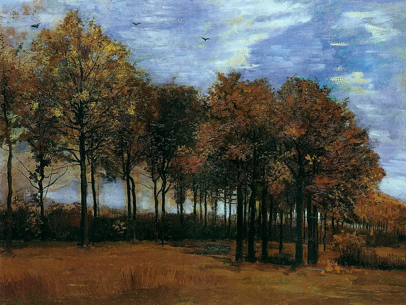Die Allee im Herbst - Vincent van Gogh