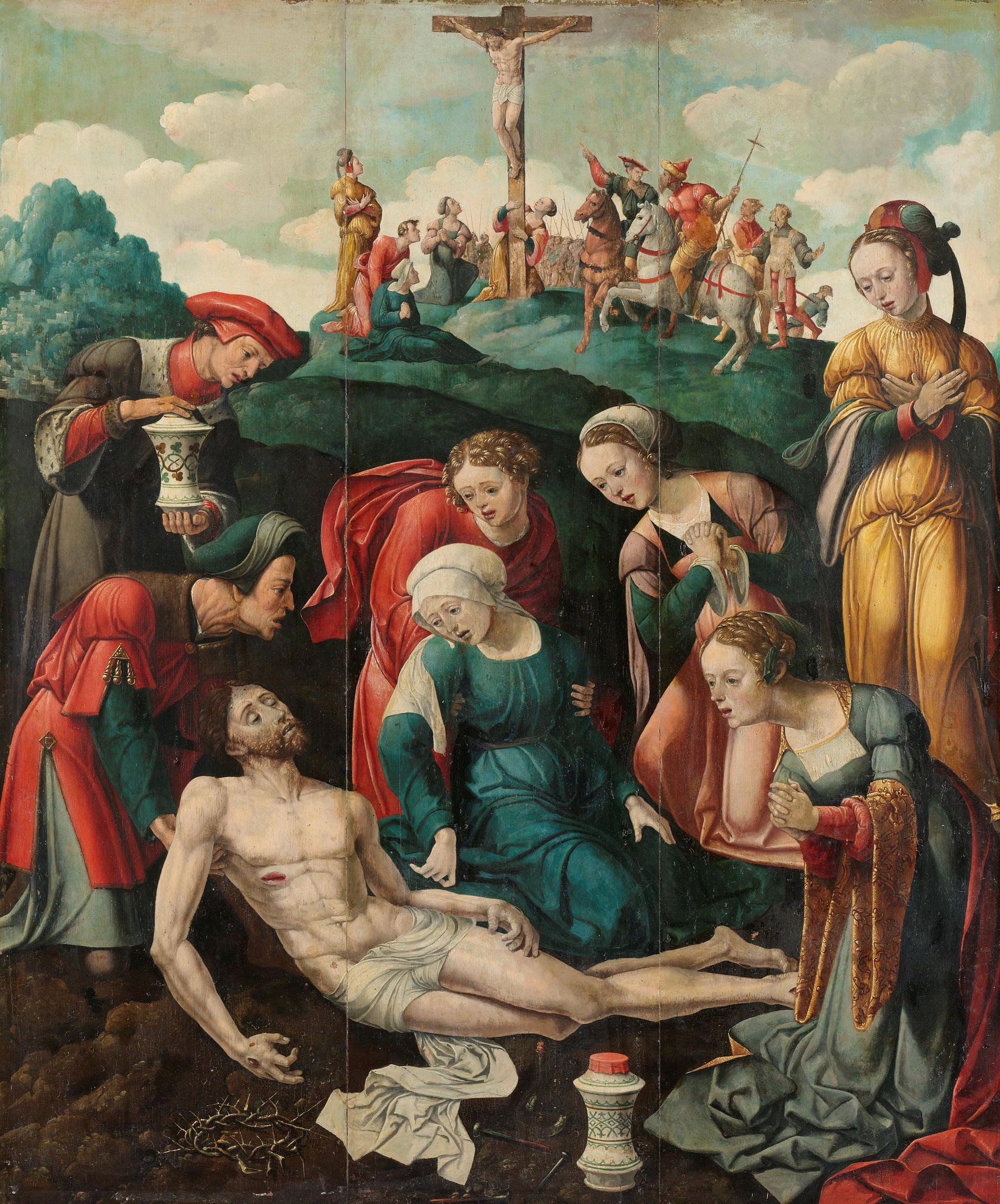 La lamentation du Christ - the younger Buys Cornelis