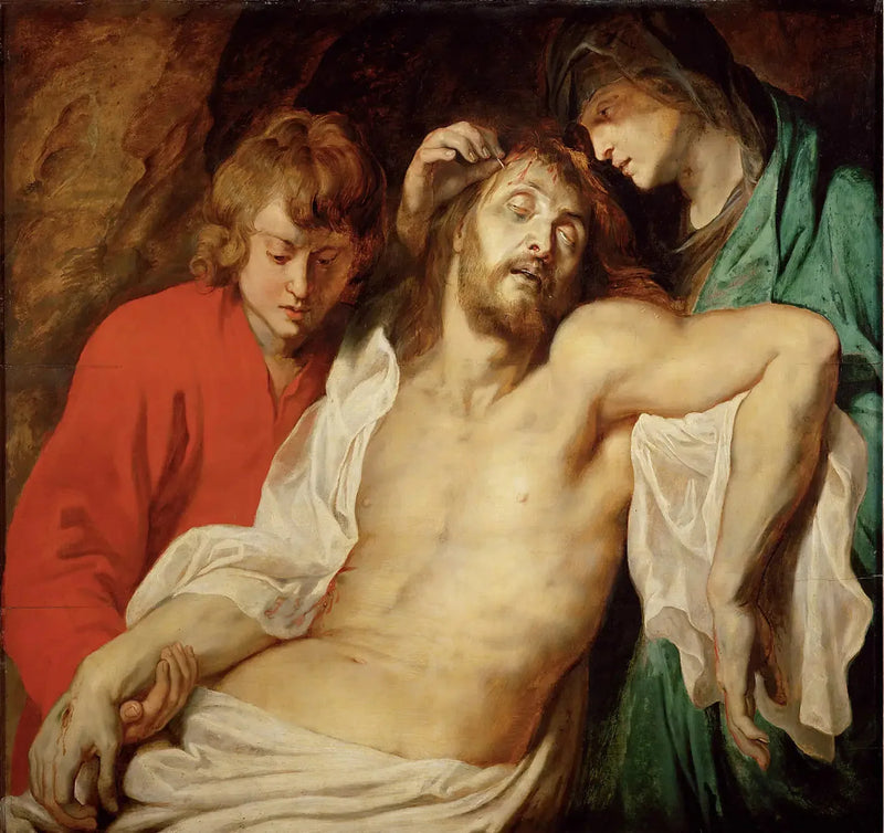 Klage um Christus durch Maria und Johannes - Peter Paul Rubens