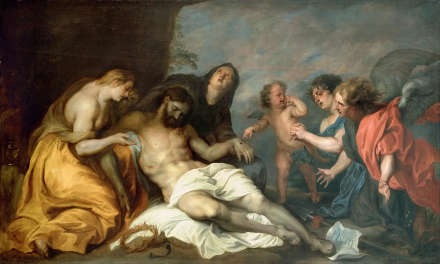 Klage über den toten Christus - Antoine van Dyck