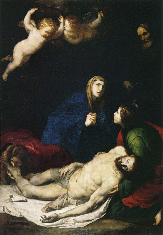 Klage über den toten Christus - Jusepe de Ribera