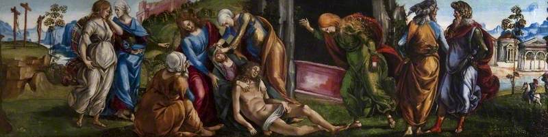 Klage über den toten Christus - Luca Signorelli