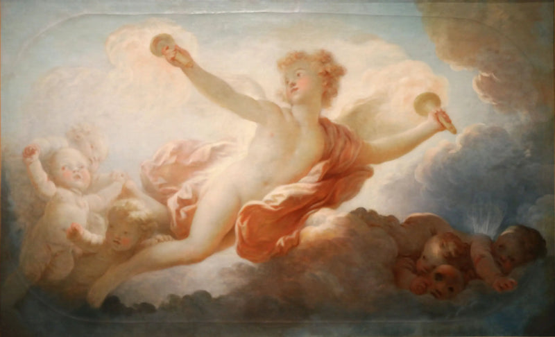 Die Liebe umarmt das Universum - Jean-Honoré Fragonard