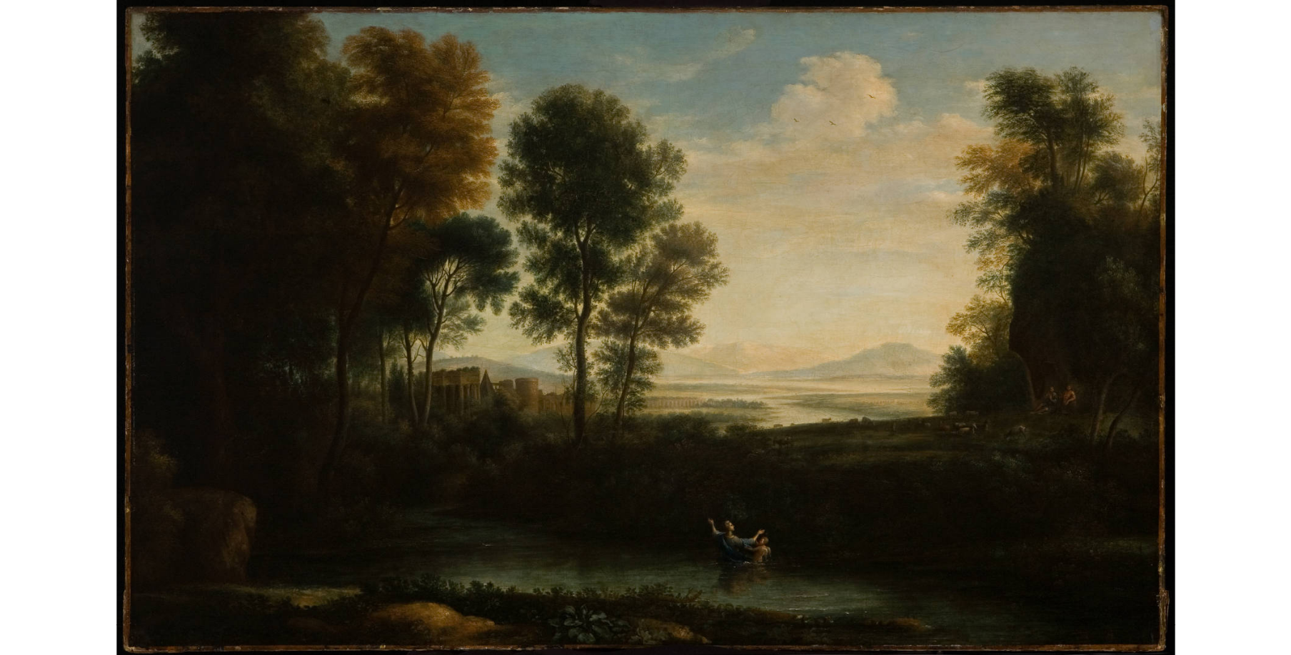 Liebe und Psyche - Claude Lorrain