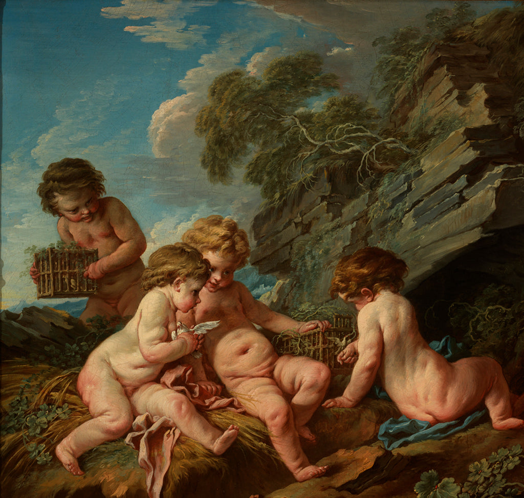L’Amour oiseleur - François Boucher - Alpha Reproduction