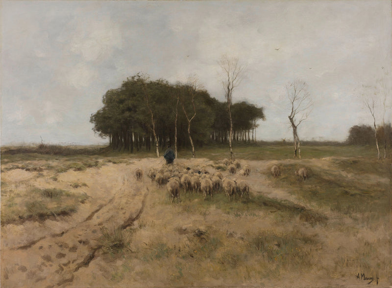 Lande près de Laren - Anton Mauve