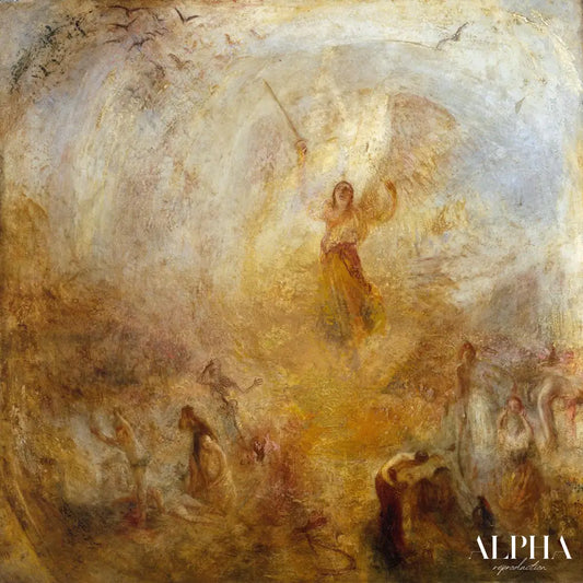 L'ange, debout au soleil - William Turner - Reproductions de tableaux et peintures haut de gamme