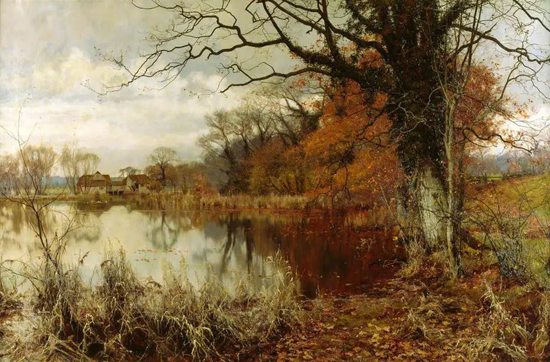 Das sanfte Jahr eilt seinem Ende entgegen. - Edward Wilkins Waite