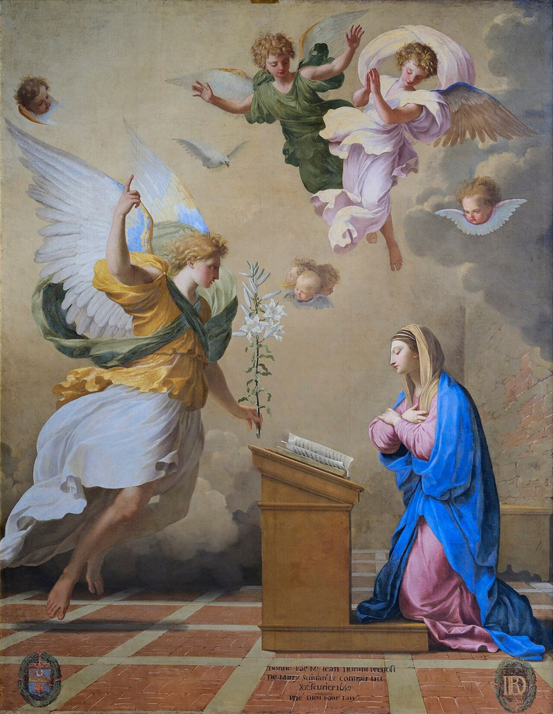 Verkündigung - Eustache Le Sueur