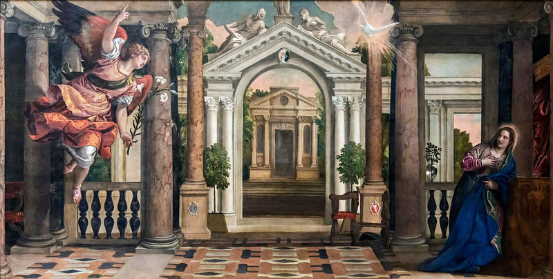 Die Verkündigung - Paul Véronèse