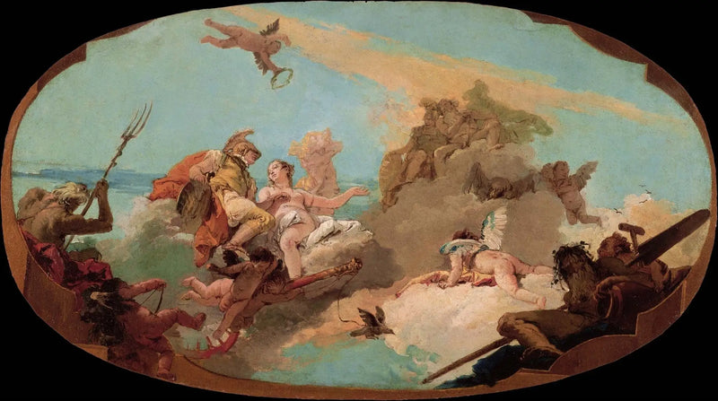 Die Himmelfahrt des Admirals Vettor Pisani - Giovanni Battista Tiepolo