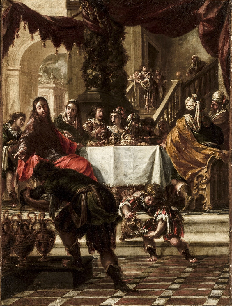Las bodas de Caná - Juan de Valdés Leal image 1 reproduction réalisée par Alpha Reproduction