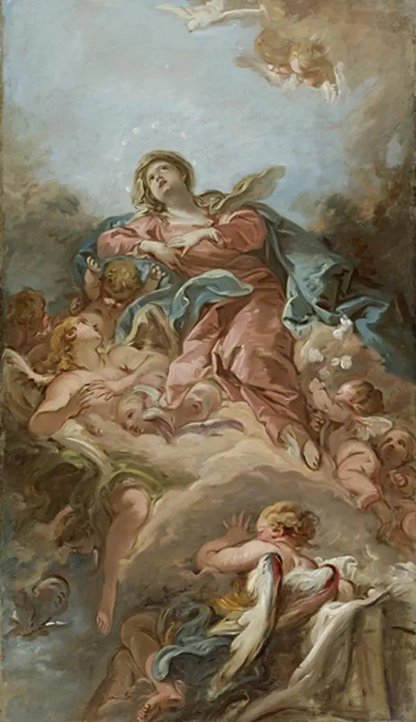 L’Assomption de la Vierge - François Boucher - Alpha Reproduction