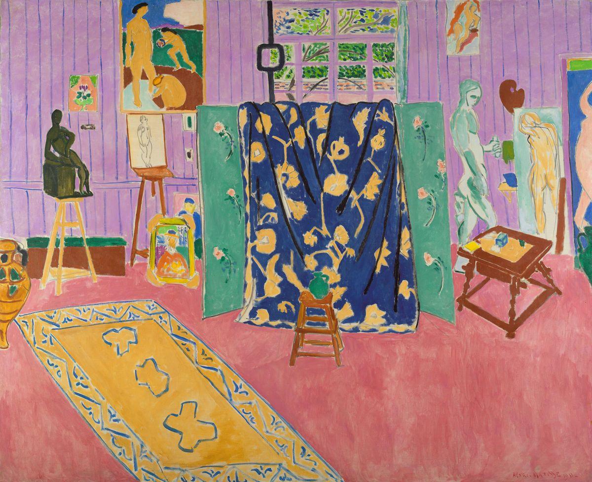 Reproduction du tableau « L'Atelier rose - Henri Matisse » par Alpha Reproduction en peinture à l’huile