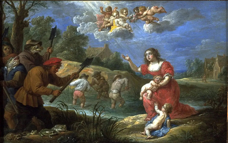 Latone und die Frösche - David Teniers der Jüngere