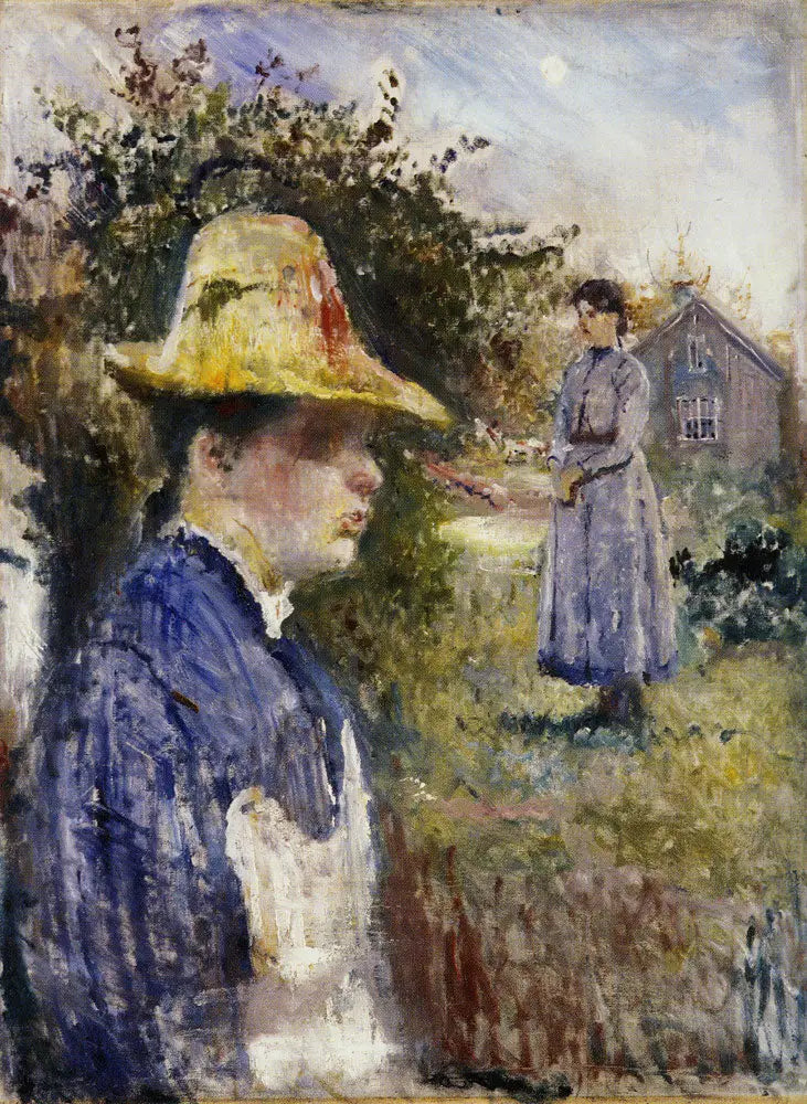 Laura und Inger in der Sommersonne - Edvard Munch