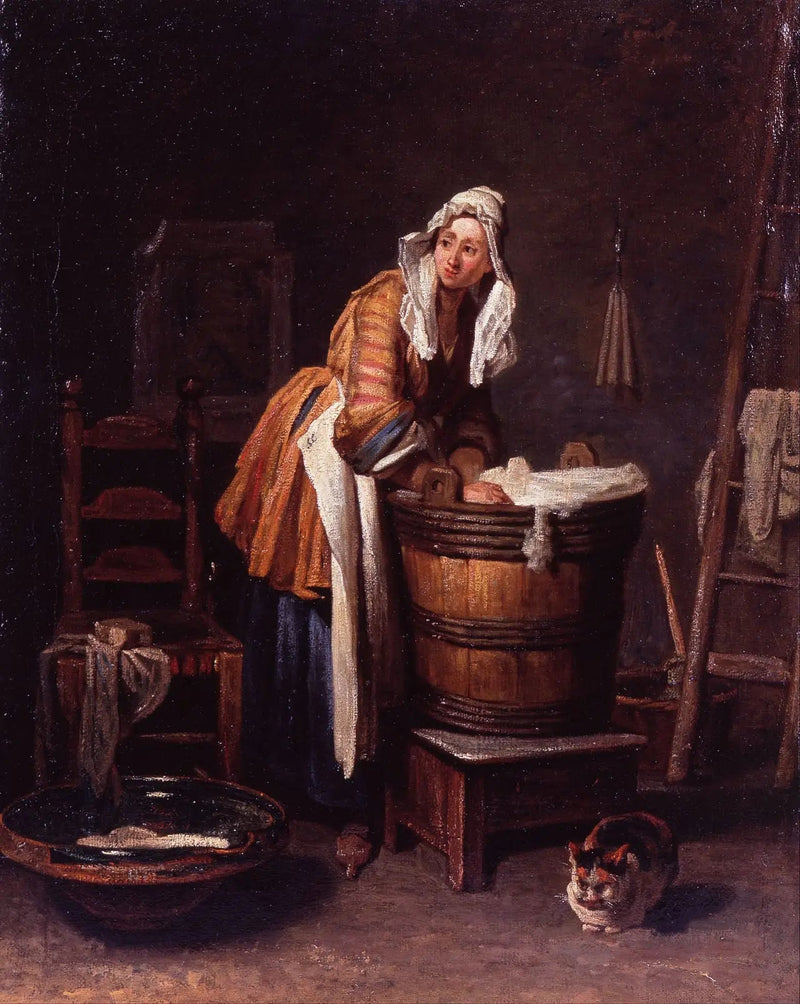 Waschmaschine - Jean Simeón Chardin