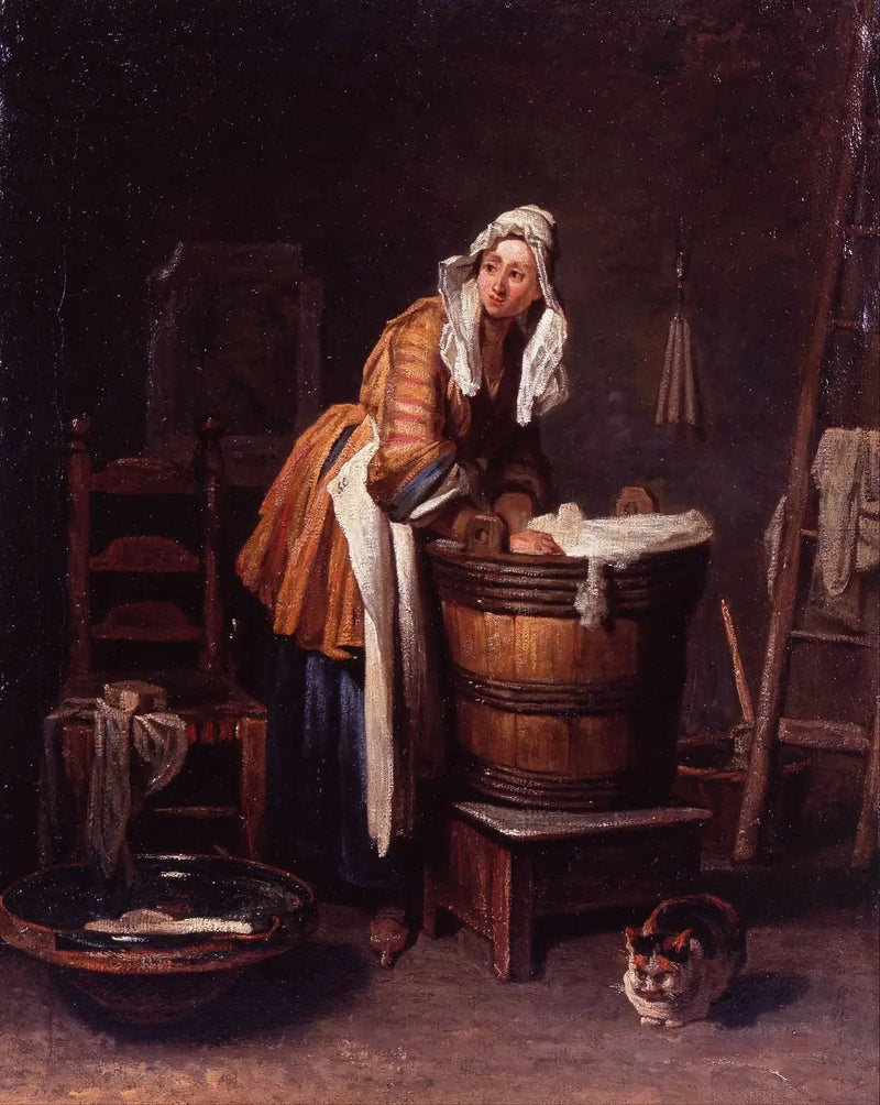 Waschmaschine - Jean Simeón Chardin