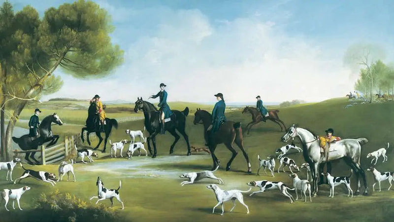 Der 3. Herzog von Richmond mit der Charlton-Jagd - George Stubbs