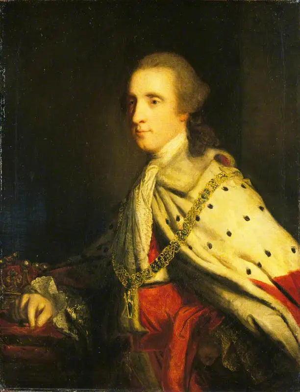 Der 4. Herzog von Queensberry („Old Q“) in der Rolle des Grafen von March - Joshua Reynolds