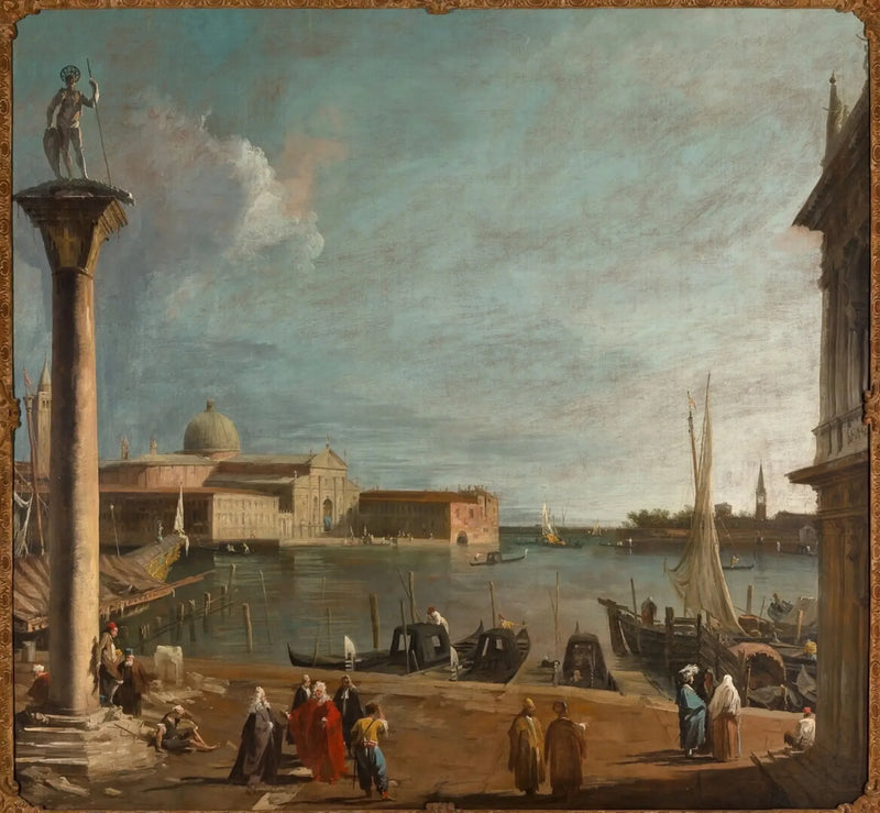 Der Bacino di San Marco mit San Giorgio Maggiore - Canaletto