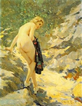 Der Badende – Robert Lewis Reid