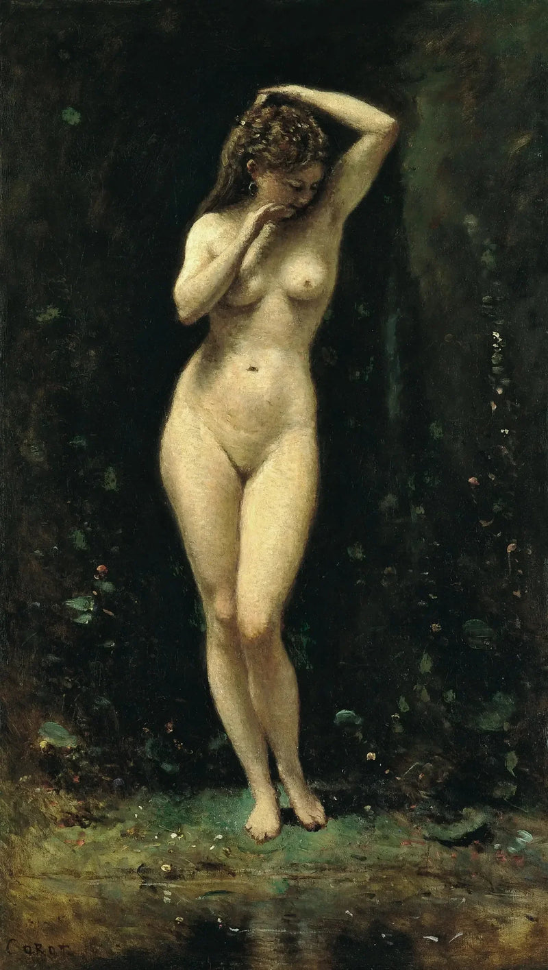 Diane's Bad (La Fontaine) - Jean-Baptiste Camille Corot