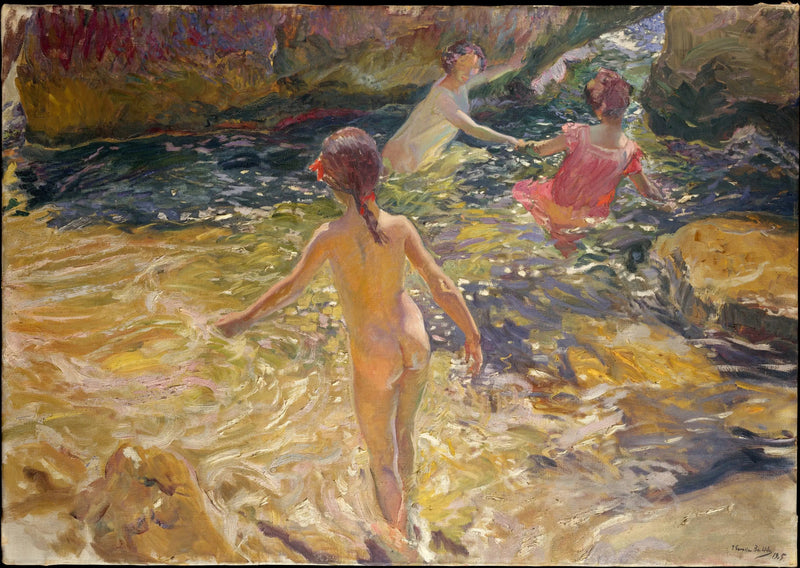 Das Bad - Joaquín Sorolla