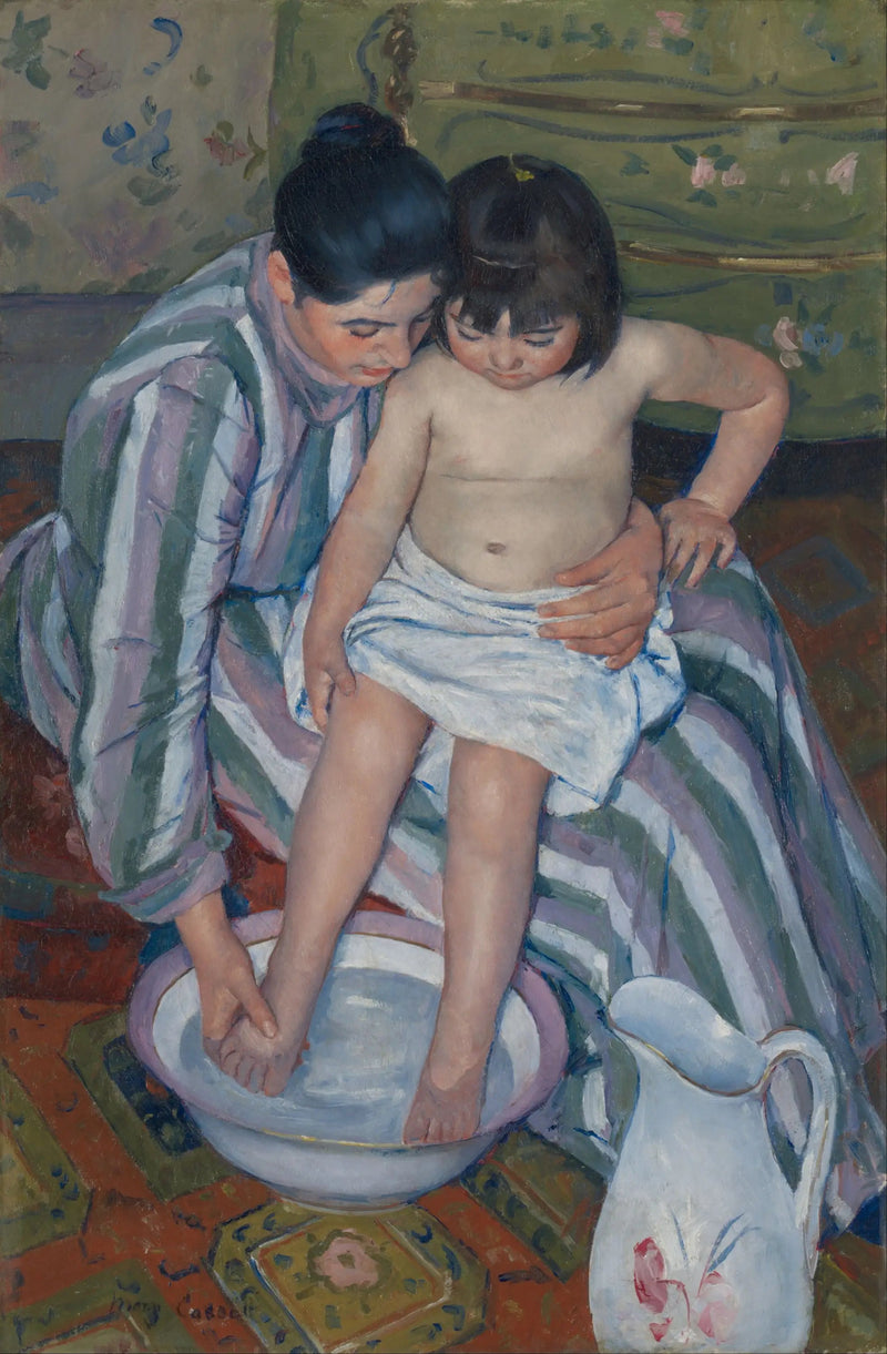 Das Bad - Mary Cassatt