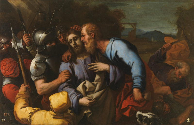 Judas Kuss - Luca Giordano