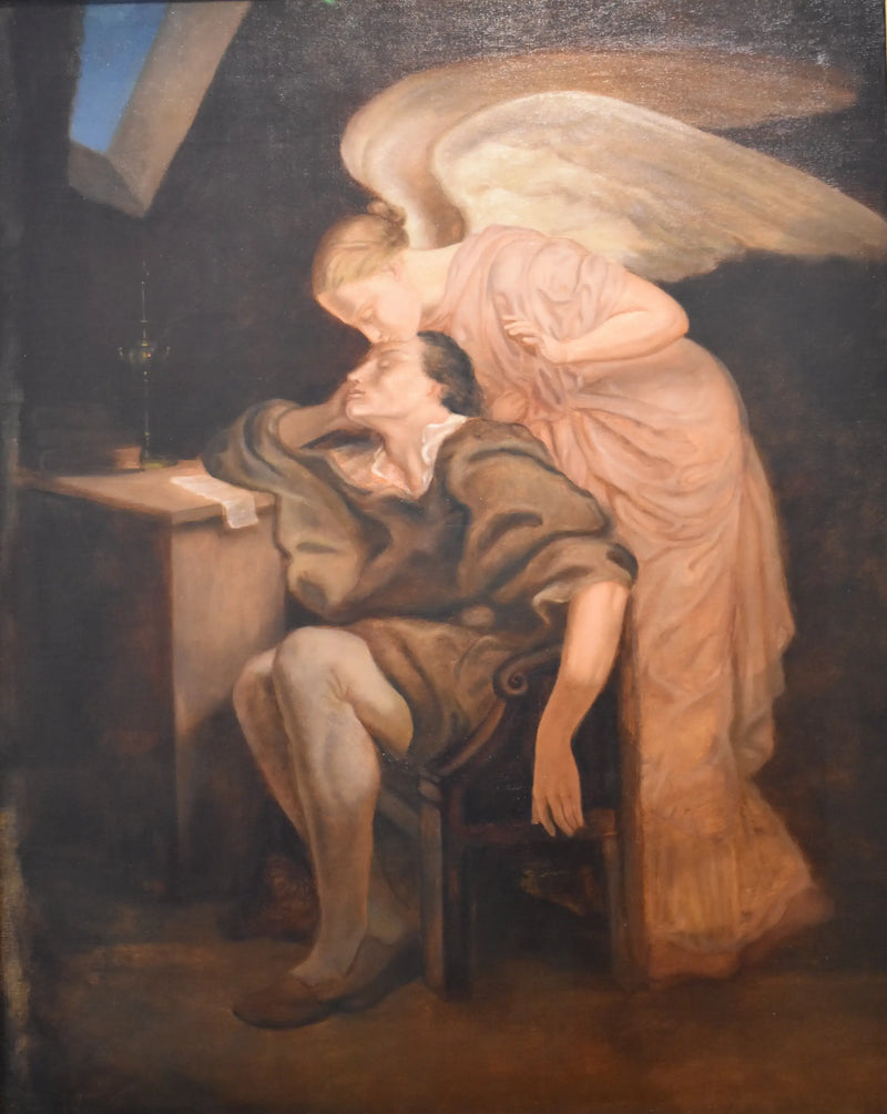 Der Kuss der Muse, nach Frillié - Paul Cézanne