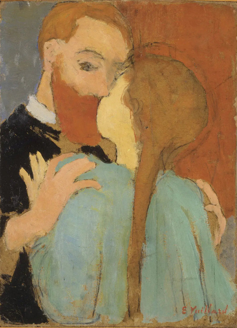 Der Kuss - Édouard Vuillard