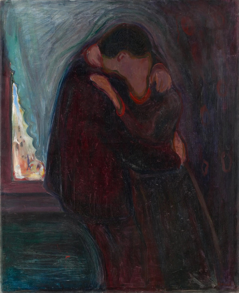 Der Kuss - Edvard Munch