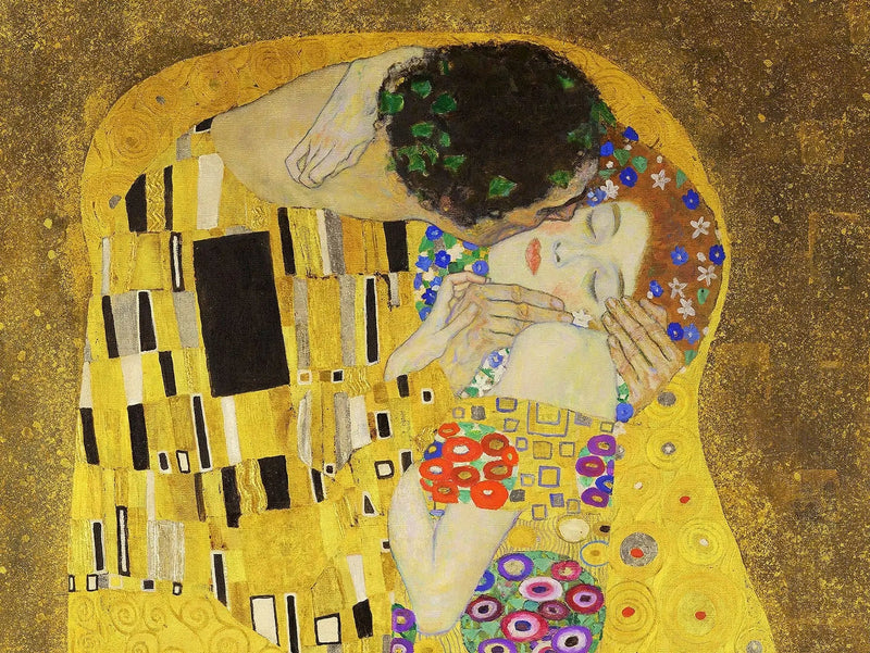 💋 Der Kuss – Gustav Klimt (Detail) (1907-1908)